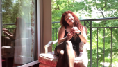 Webcam-Session mit Harnröhrenvibrator
